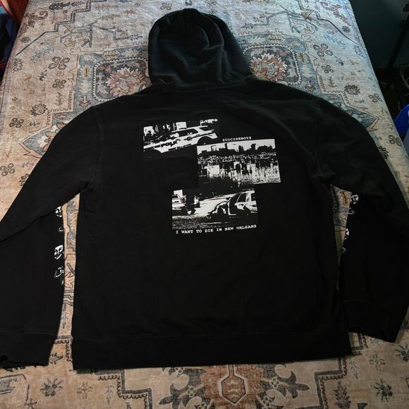 Suicideboys Hoodie New Orleans Graphic Tour Sweatshirt G59 Merch Suicideboy$ XL - Picture 1 of 11
